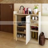 An introductory contracted shoe cabinet, porch wooden shoe rack