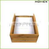 Bamboo Office Paper Tray/ File Holder Homex-BSCI thumbnail-1