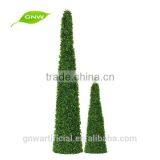 Artificial Plant Artificial Spiral Topiary Tree With Artificial Boxwood Panel for Home Garden Patio Decoration GNW BOX1024 thumbnail-1