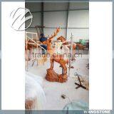 Life Size Animal Decorative Bronze Deer Sculpture thumbnail-3