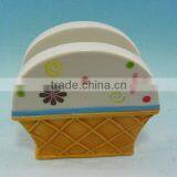 2012 Hot Sales Ceramic Funny Tissue Box