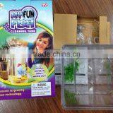 New Fshion My Fun Fish Kid Self Cleaning Beta Aquarium Bowl Tank Hot My Fun Fish Cleaning Tank thumbnail-2