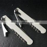 44065 3 in 1 Stainless Steel Wine Corkscrew Waiters Corkscrew thumbnail-6