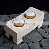 STONE CANDLE HOLDER thumbnail-1