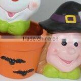 Halloween Decorations Ceramic Flower Pots thumbnail-4