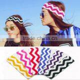 Elastic Sports Yoga Sweatband Women Headband