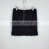 Original Design Latest Tassel Trim Mini Skirt Sexy Lady Fashion Skirt thumbnail-3