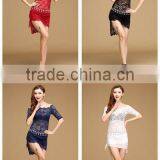 Sexy Lace Belly Dance off Shoulder Dress