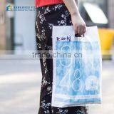 Factory Wholesale Die Cut Handle LDPE HDPE PE Shopping Plastic Bag thumbnail-4
