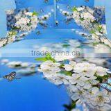 Hot Selling New Design 100 Cotton Digital Printed Flat Bed Sheet / Fitted Sheet thumbnail-2