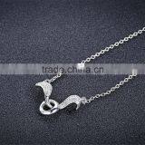 2017 New Design 925 Sterling Silver Wings of an Angel Pendant Necklace thumbnail-3