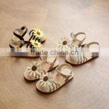 New Designs PU Materials to Make Baby Girls Sandals thumbnail-1