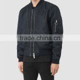 MGOO 2017 New Style Nylon Bomber Jacket For Men Long Sleeves Winter Jackets Custom Logos Fashion Tops thumbnail-4