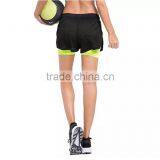 MGOO New Style Camping Quick Dry Pants For Women Running Two Pieces Elastic Waist Sports Shorts thumbnail-4