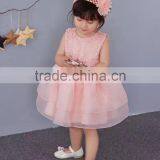 Hot Summer Kids Girls Tutu Dress Baby Girl Bowknot Pink Princess Dress Hollow Birthday Party Dresses First Communion Dress 1-5 Y thumbnail-5