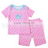 2017 Summer Baby New Design Newborn Gift Set Kids Homewear With Socks Gift Set thumbnail-2