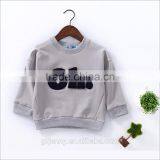 Bulk Custom Cotton Patch Top Pullover Kids Sweatshirt for Baby thumbnail-2