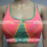 Wholesale Ladies Sexy Colorful Women's Gym Workout Tube Bra Sportswear thumbnail-4
