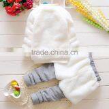 Pure Cotton Children Frock Design Kids Clothes Fashion Children Colorful Kids Cotton Clothing Sets thumbnail-3