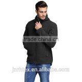 Full Zipper Custom Brand Logo Micro Polar Fleece Hoodie thumbnail-2