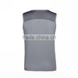 Bike Man Cool Grey High Quality Dry Fit Custom Plain Mens Tank Top thumbnail-3