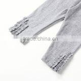 Hot Fashion Baby Leggings Girls Ruffled Panties Wholesale Knit Baby Girl Pants thumbnail-6