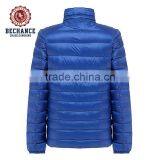 OEM Service Men Ultra Light Black Winter Down Jacket Packable Lightweight Coat Short Outwear PQ401 thumbnail-2