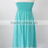 Fashion Strapless Embroidered Mexican Dress Wholesale Mexico Clothing thumbnail-6