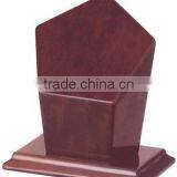 Wholesale Custom High Glossy Finish Blank Wooden Shield Plaque /trophy /awards For Gifts JKC-012 thumbnail-1