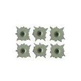 Fake Bullet Hole Gun Shot Sticker Decal SG-001 thumbnail-1