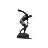 Bronze Man With Discus thumbnail-1