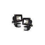 IP65 10W PIR LED Flood Light , Bridgelux COB Chip Waterproof Outdoor Motion Sensor Light thumbnail-1