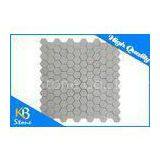 China White Hexagon Marble Mosaic Tiles 12\