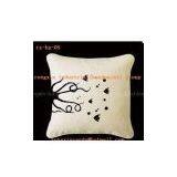 Handpainted Fish Decorative Cushion thumbnail-1