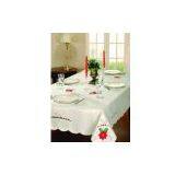 Christmas Satin Tablecloth thumbnail-1