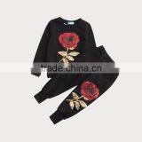 B22627A 2017 Children's Autumn Embroidered Sequins Casual Wear Clothing Sets thumbnail-1