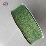 Wholesale Gold/sliver Metallic Polyester Glitter Ribbon thumbnail-1