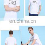 Pre-shrunk Customize Cheap Fashion Printing Men's T-shirts Hot Sale Short Sleeve Tshirts Breathable Hand Wash T-shirt thumbnail-6