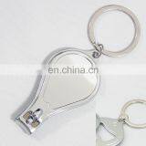 Hot Sale Heat Transfer Metal Coin Holder Keychain of High Quality