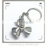 Cheap Customised Fan Shaped Rotating Keychain