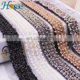 3cm Crocheted Garment Trimming Beaded Trim Lace Types Bead Trimming for Garment thumbnail-1