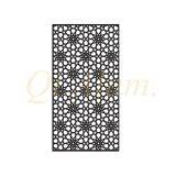 Factory Price Titanium Gold Brushed Stainless Steel Decorative Laser Cut Indoor Screen and Room Divider thumbnail-4