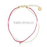 WL1109 Simple Chain Bracelet Personalized Infinity Gold Jewelry Clasps Chain Bracelets thumbnail-1