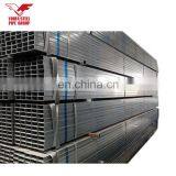 China Factory Galvanized Hollow Section Structural gi Square Tubes for Building