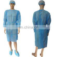 Professional Disposable PP Isolation Gowns Protective Waterproof Clothing