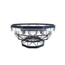 Wholesale Simple Black Storage Modern Bowl Classy Fruit Basket For Dinning Table thumbnail-3