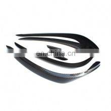 6pcs/set CLS Style W218 Carbon Fiber Car Bumper Canards for Mercedes Benz W218 CLS400 CLS550 thumbnail-3