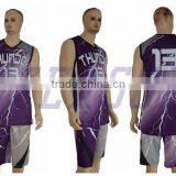 Latest Basketball Jersey Design With Logo 2016 Supplier's Choice thumbnail-2