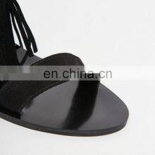 Ladies High Heels Shoes Flat Wholesale High Fashion Shoe Handmade Women New Style Sandals thumbnail-4