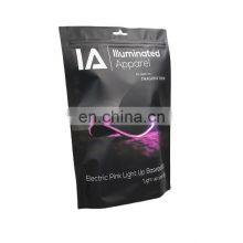 Wholesale Frosted Plastic Bag Clothes Zip Lock Self Sealing Bag Clothing Packaging Frosted Custom Print Zipper Bag thumbnail-3